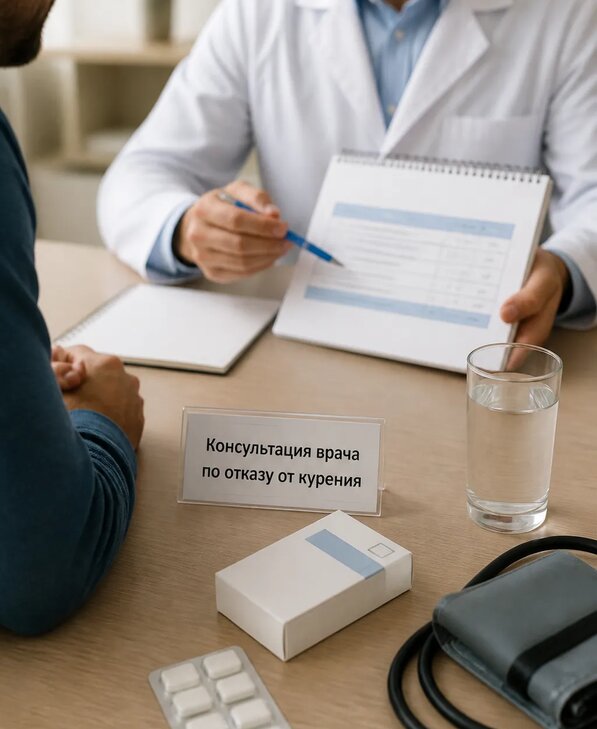 Консультация врача по отказу от курения для взрослых в Каспийске